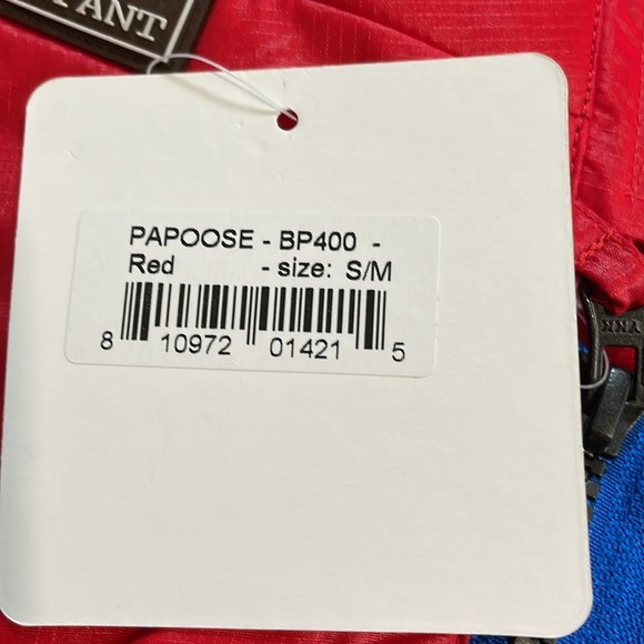 7am enfant papoose red zipper stroller muff - Picture 11 of 11